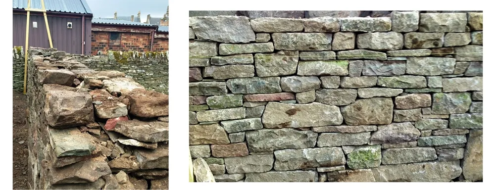 Forfar walling details