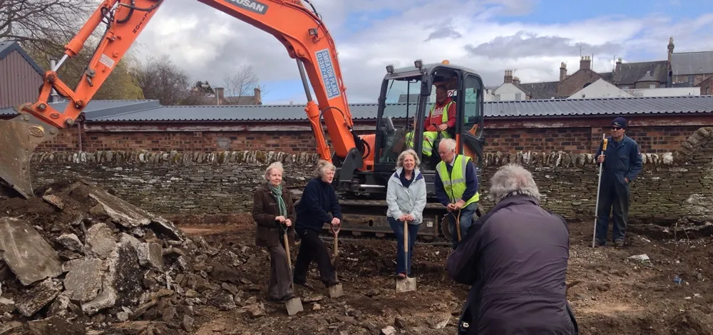 Breaking Ground at Forfar