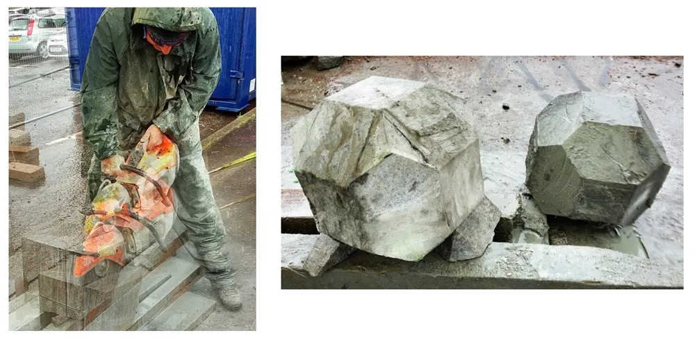 Forfar rough cutting blocks