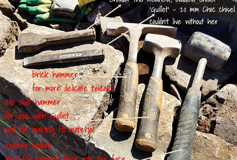 My walling tool kit