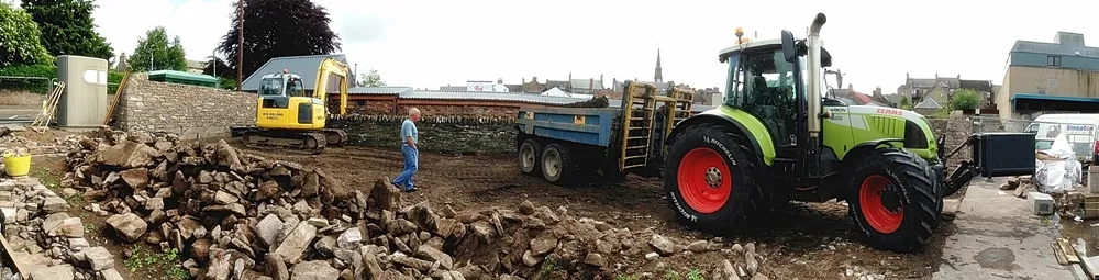 Forfar site tidy